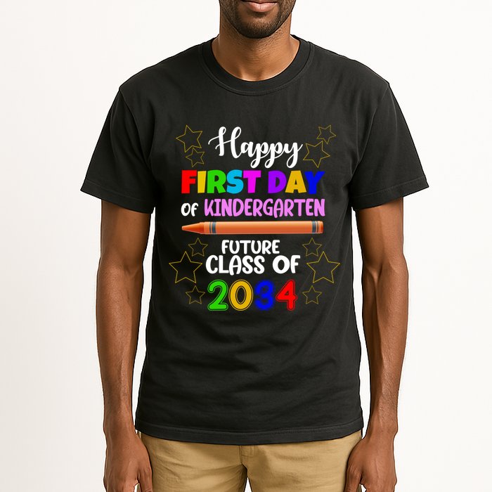 Happy First Day Of Kindergarten Future Class Of 2034 Tall T-Shirt