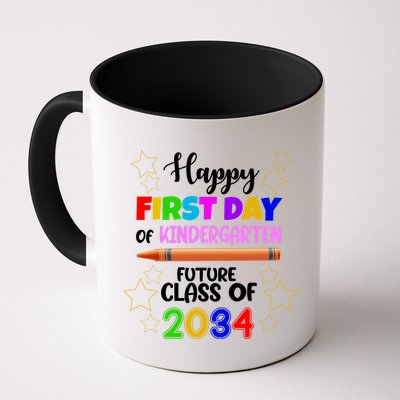 Happy First Day Of Kindergarten Future Class Of 2034 Mug