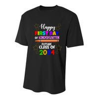 Happy First Day Of Kindergarten Future Class Of 2034 Youth Performance Sprint T-Shirt