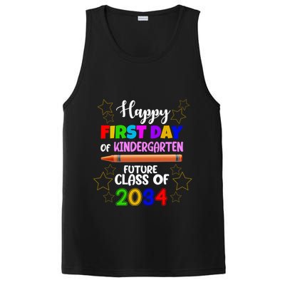 Happy First Day Of Kindergarten Future Class Of 2034 PosiCharge Competitor Tank