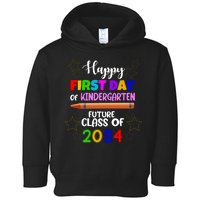 Happy First Day Of Kindergarten Future Class Of 2034 Toddler Hoodie