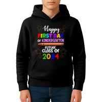 Happy First Day Of Kindergarten Future Class Of 2034 Kids Hoodie