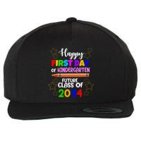 Happy First Day Of Kindergarten Future Class Of 2034 Wool Snapback Cap