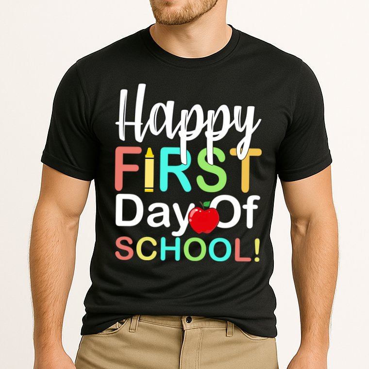 Happy First Day Of School Performance Shirt