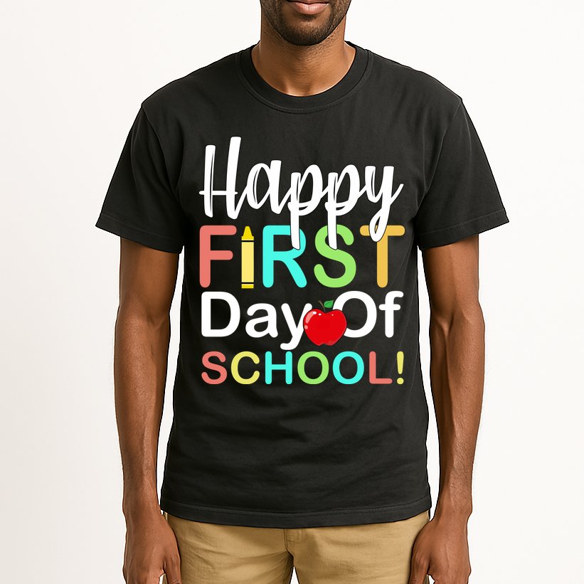 Happy First Day Of School Tall T-Shirt