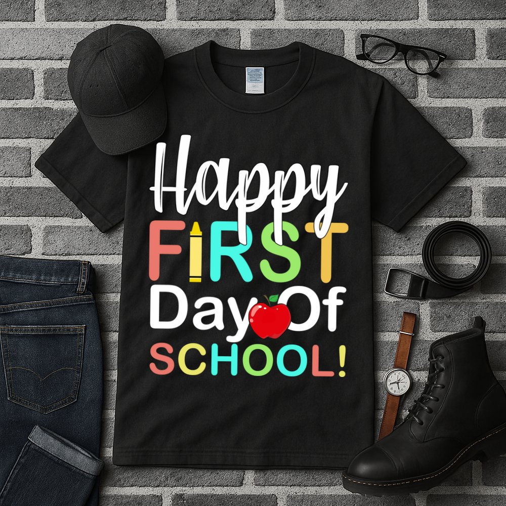 Happy First Day Of School Tall T-Shirt