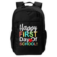 Happy First Day Of School Backpack