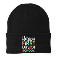 Happy First Day Of School Beanie
