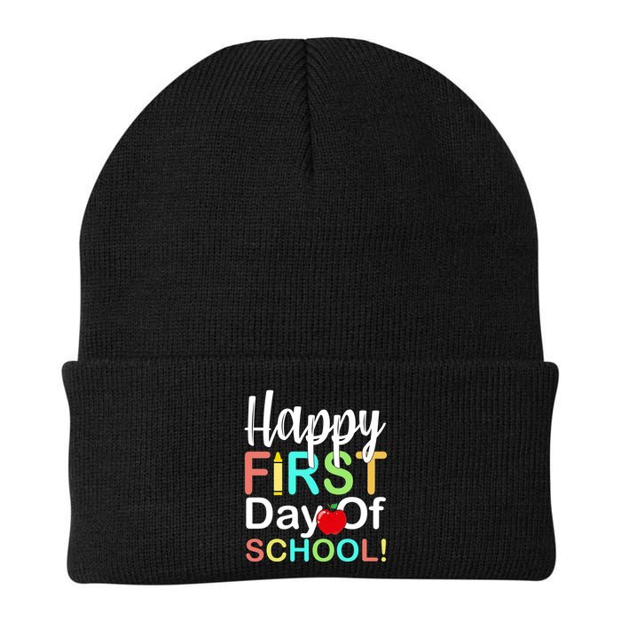 Happy First Day Of School Beanie