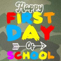 Happy First Day Of School Funny Back To School Legacy Tie Dye Trucker Hat