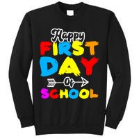 Happy First Day Of School Funny Back To School Sweatshirt