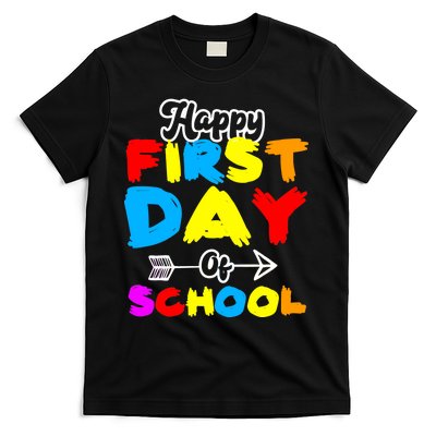 Happy First Day Of School Funny Back To School T-Shirt