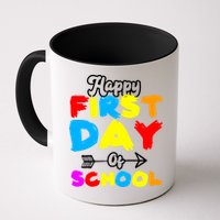 Happy First Day Of School Funny Back To School Mug