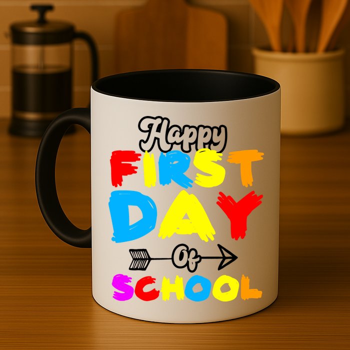 Happy First Day Of School Funny Back To School Mug