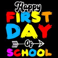Happy First Day Of School Funny Back To School Full Zip Hoodie