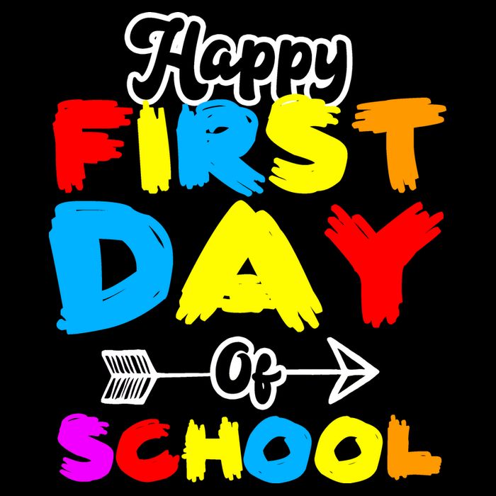 Happy First Day Of School Funny Back To School Full Zip Hoodie