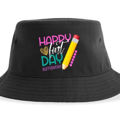Happy First Day Of School Lets Do This Sustainable Bucket Hat