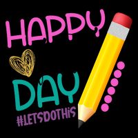 Happy First Day Of School Lets Do This 16oz Travel Tumbler