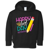 Happy First Day Of School Lets Do This Toddler Hoodie
