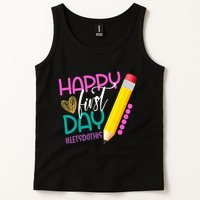 Happy First Day Of School Lets Do This Tank Top