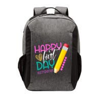 Happy First Day Of School Lets Do This Vector Backpack