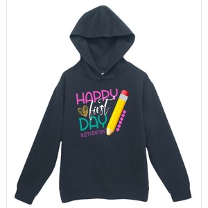 Happy First Day Of School Lets Do This Urban Pullover Hoodie