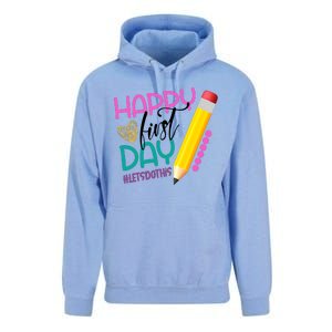 Happy First Day Of School Lets Do This Unisex Surf Hoodie