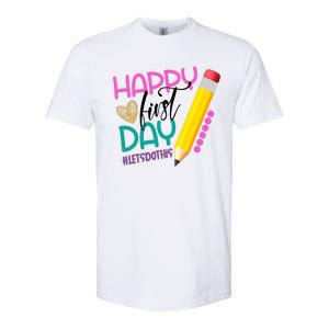 Happy First Day Of School Lets Do This Softstyle CVC T-Shirt