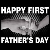 Happy First Father's Day Apron