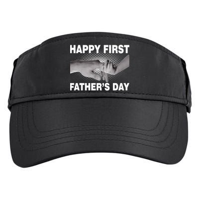 Happy First Father's Day Adult Drive Performance Visor