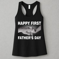 Happy First Father's Day Womens Tank Top