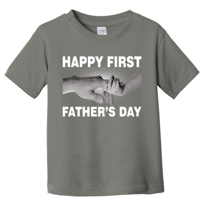 Happy First Father's Day Toddler T-Shirt