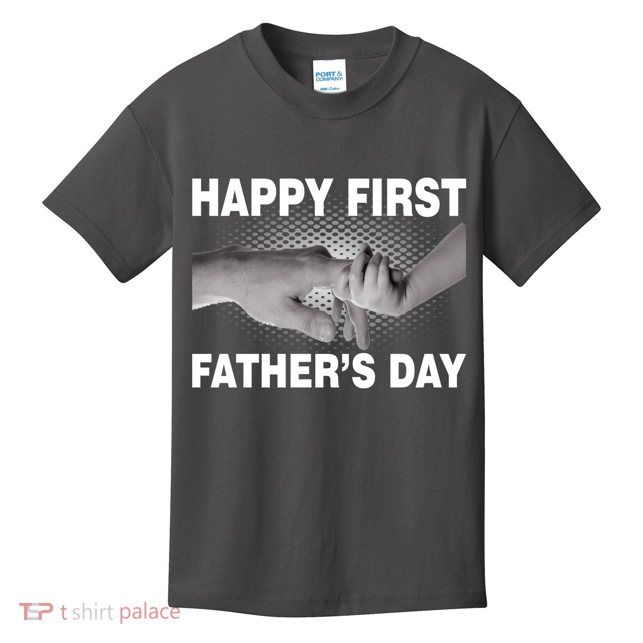 Happy First Father's Day Kids T-Shirt