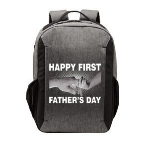 Happy First Father's Day Vector Backpack