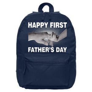 Happy First Father's Day 16 in Basic Backpack