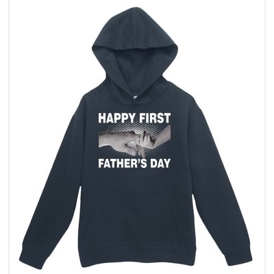 Happy First Father's Day Urban Pullover Hoodie