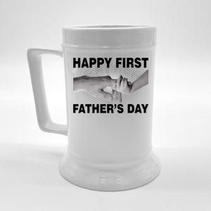 Happy First Father's Day Beer Stein