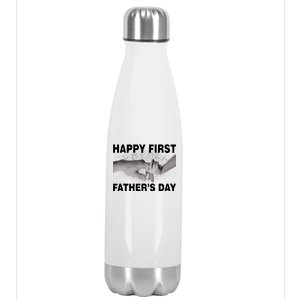 Happy First Father's Day Stainless Steel Insulated Water Bottle