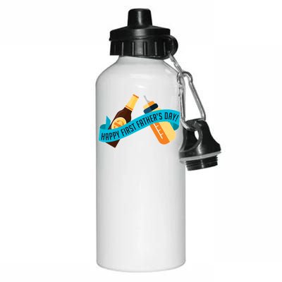 Happy First Father's Day Baby Bottle Aluminum Water Bottle