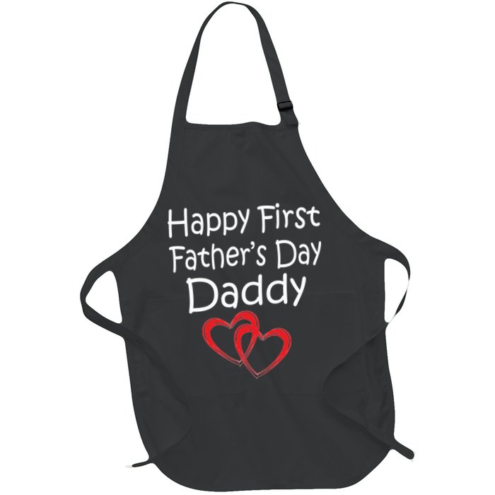 Happy First Father's Day Daddy Apron