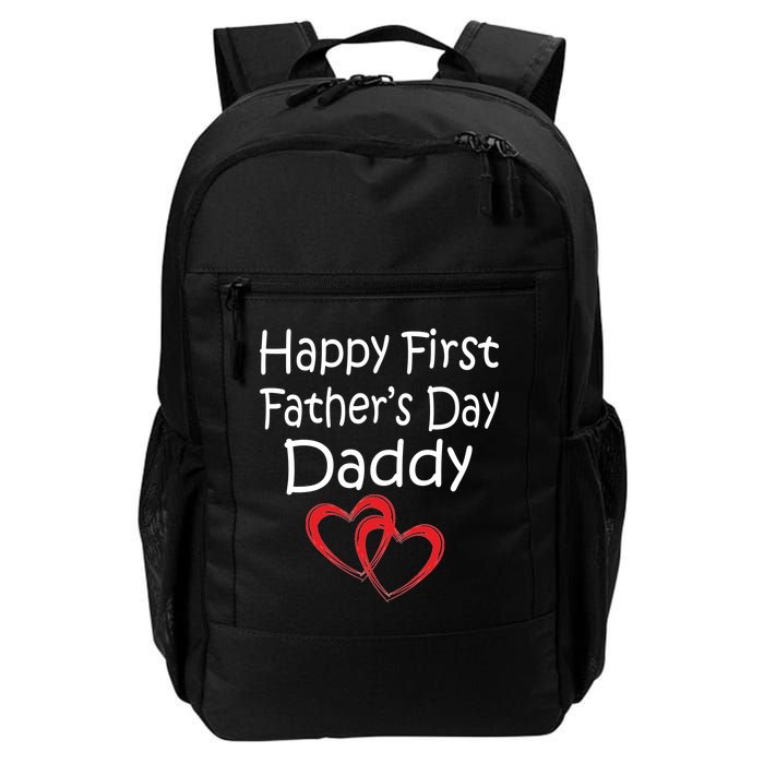 Happy First Father's Day Daddy Backpack
