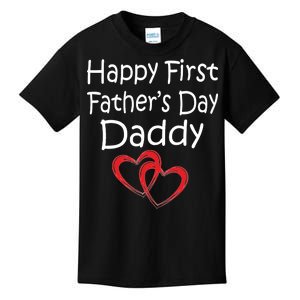 Happy First Father's Day Daddy Kids T-Shirt