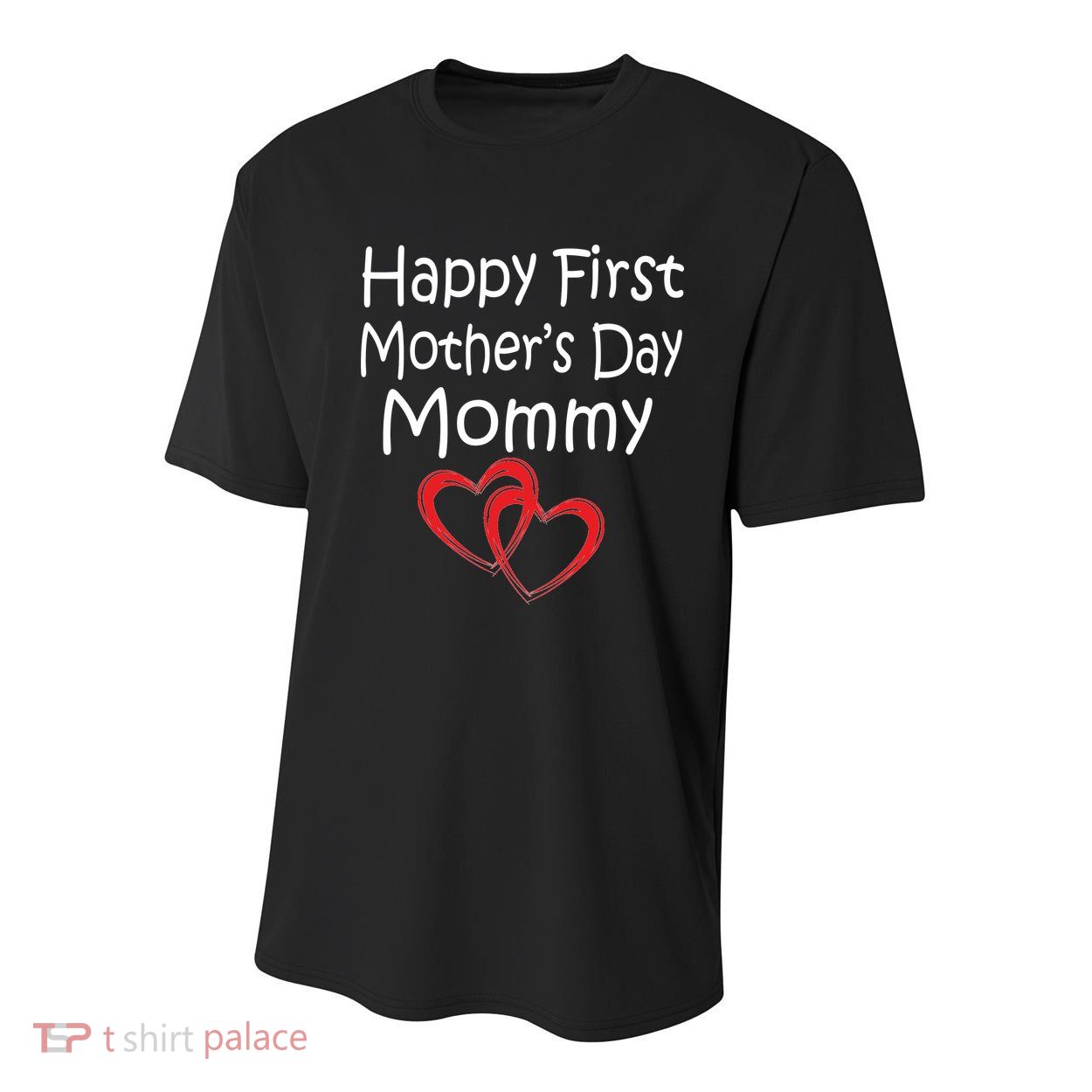 Happy First Mother's Day Mommy Youth Performance Sprint T-Shirt