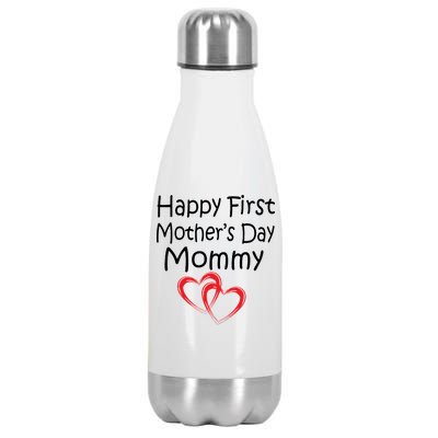 Happy First Mother's Day Mommy Stainless Steel Insulated Water Bottle