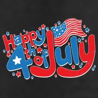 Happy Fourth Of July Red White And Blue Cool Comfort Performance Bucket Hat