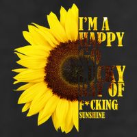 Happy Go Lucky Ray Of Sunshine Trucker Hat