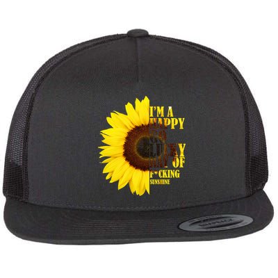Happy Go Lucky Ray Of Sunshine Flatbill Hat