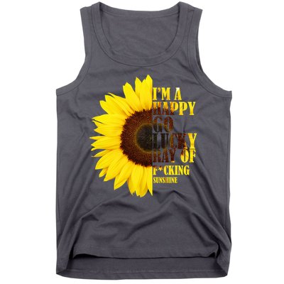 Happy Go Lucky Ray Of Sunshine Tank Top