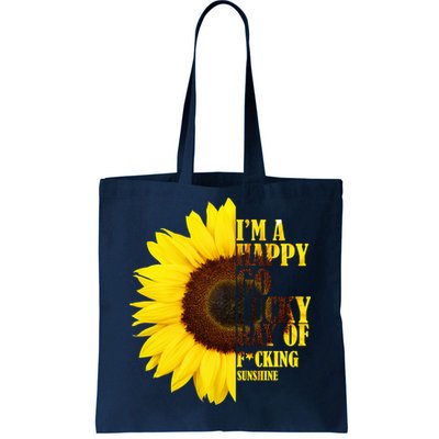 Happy Go Lucky Ray Of Sunshine Tote Bag