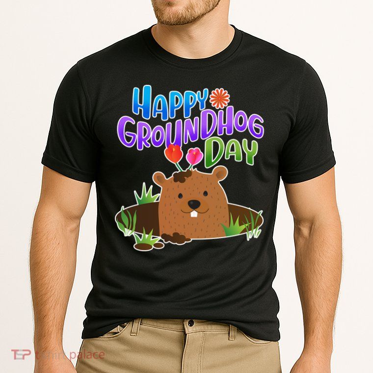 Happy Groundhog Day Performance Shirt